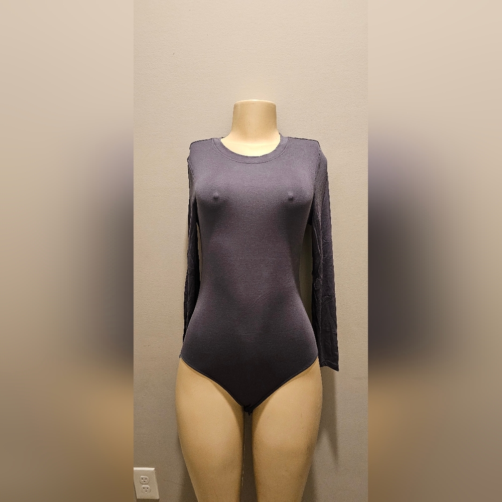 Unlisted Women's Slate Long Sleeve Bodysuit
